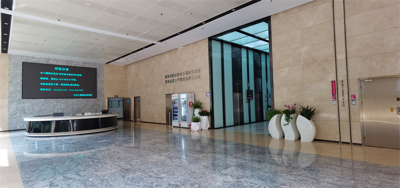 比克科技大厦绿化步道