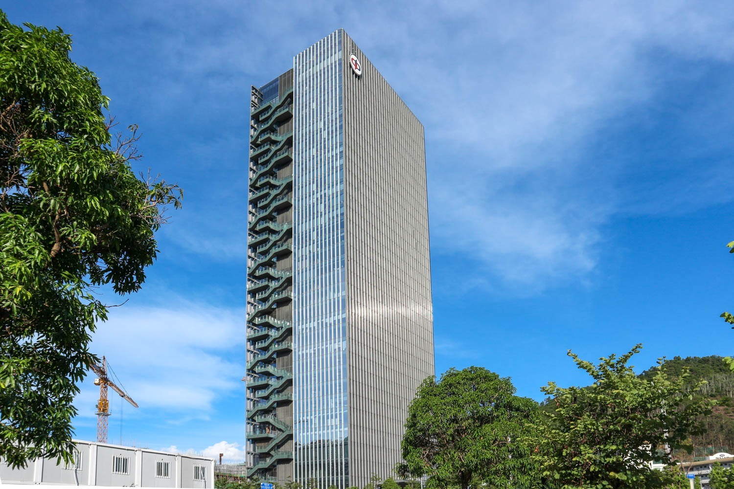 赤湾总部大厦主楼外观
