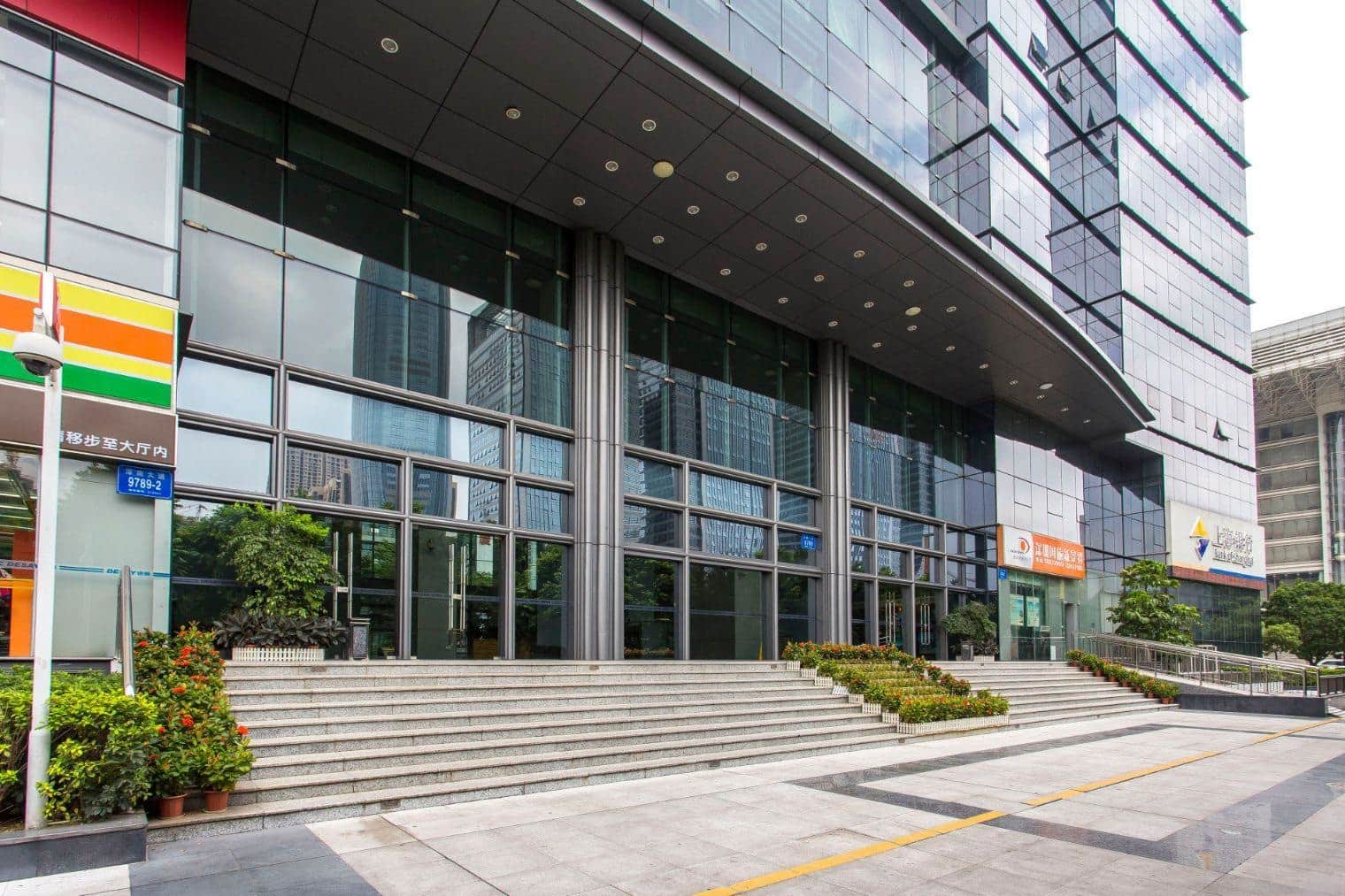 德赛科技大厦园区园林景观