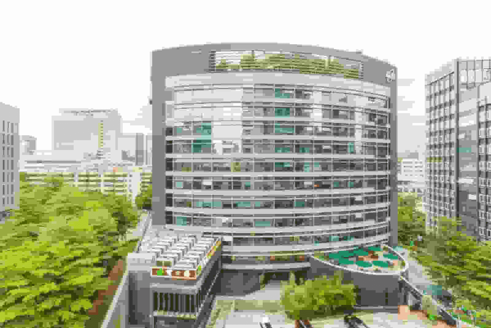 东江环保大厦主楼外观