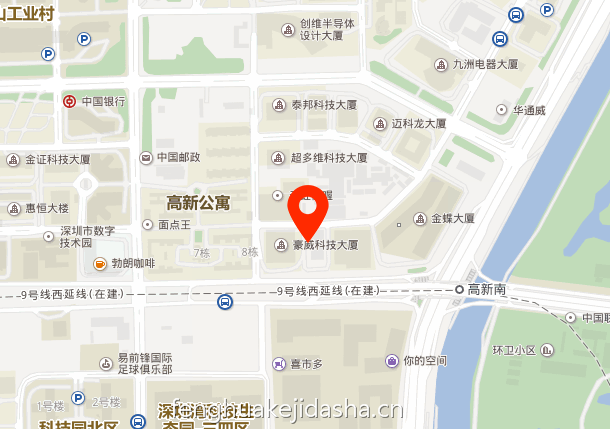 风华科技大厦地图示意