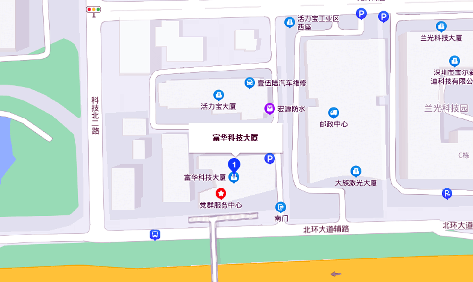 富华科技大厦地图示意