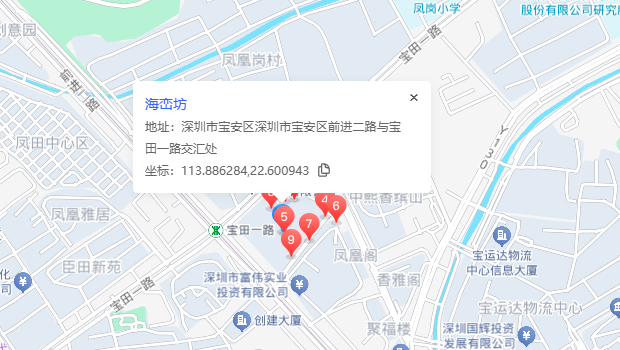 海峦坊地图示意