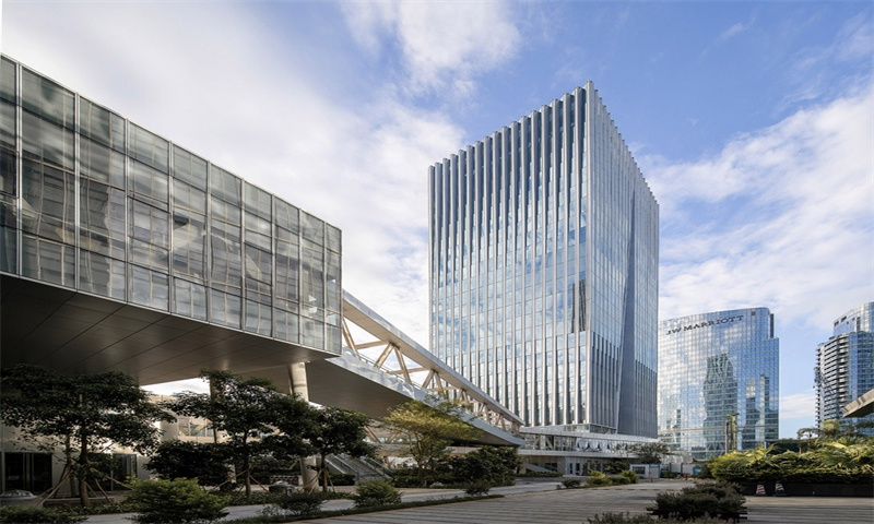 海纳百川大厦主楼外观