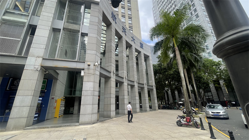 航天大厦绿化步道