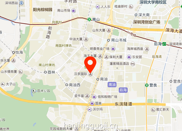 汉京国际地图示意