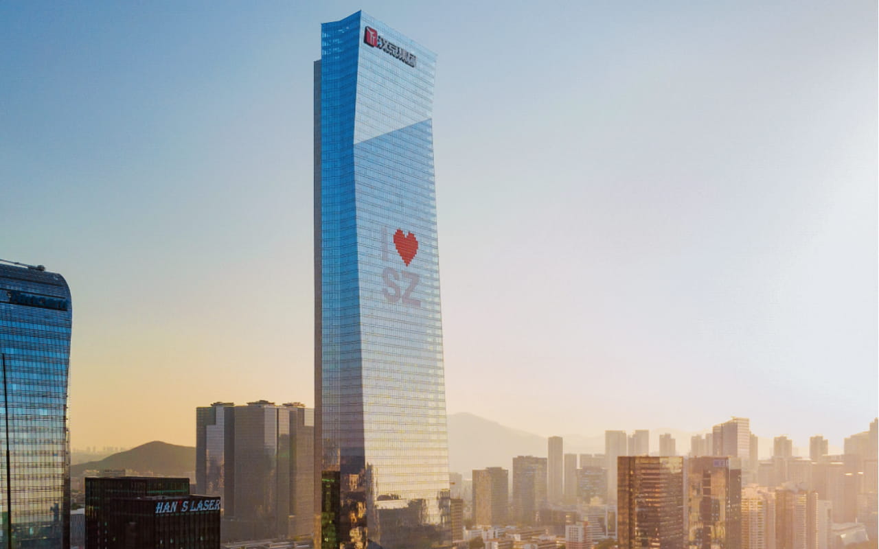 汉京中心主楼外观