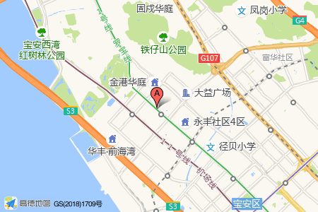 蘅芳科技大厦地图示意