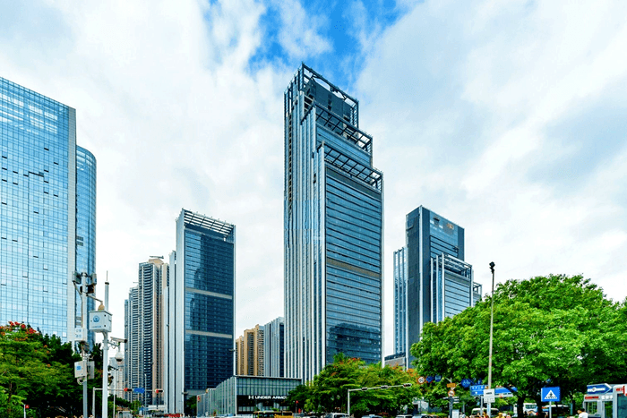 华润置地大厦主楼外观
