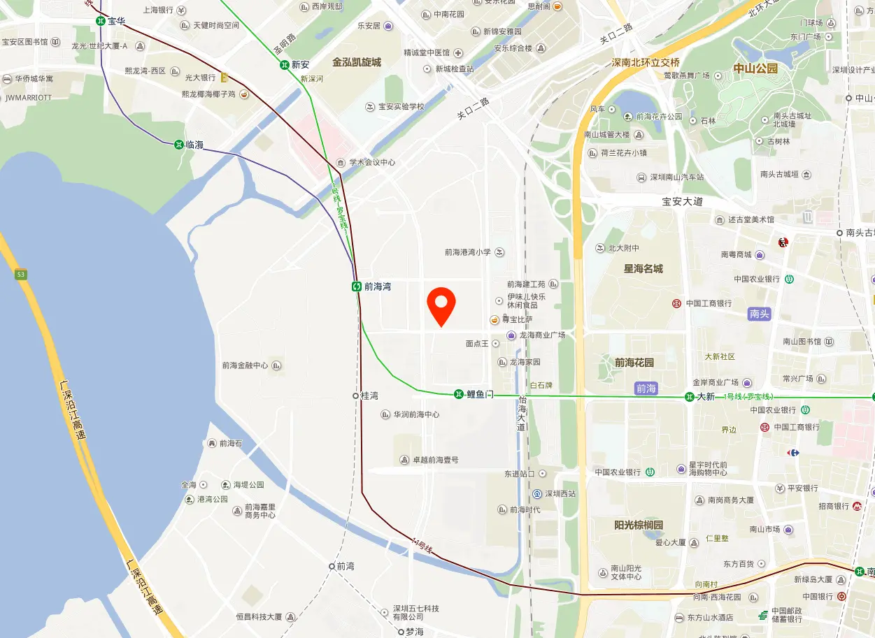 前海建滔总部大厦地图示意