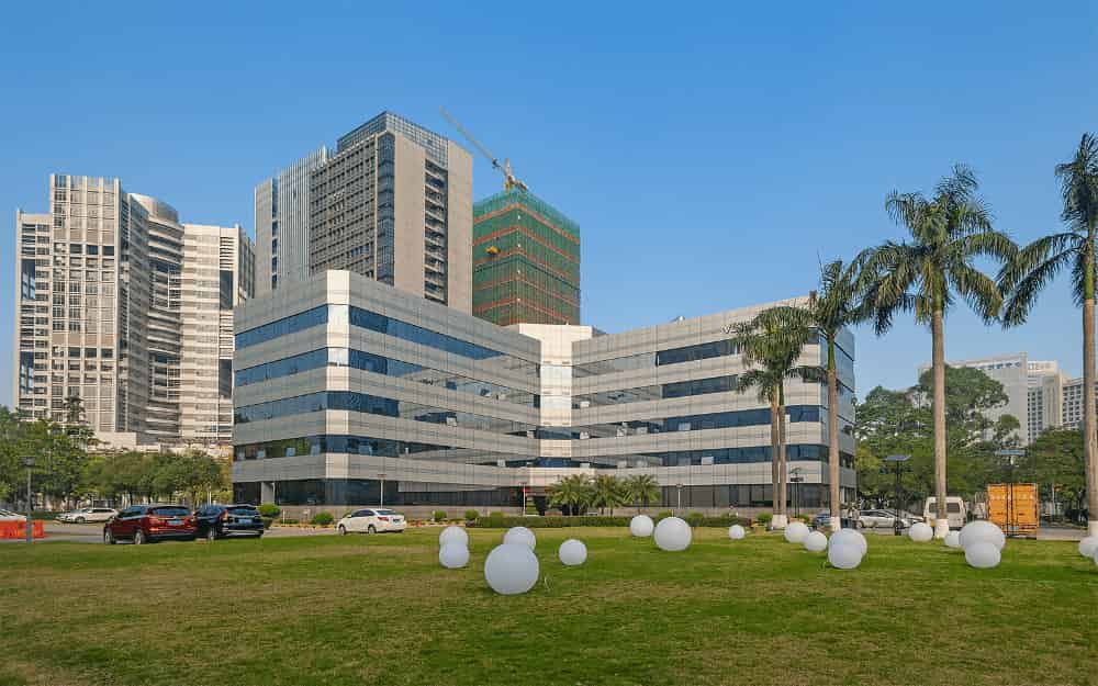 深圳金地威新软件科技园主楼外观