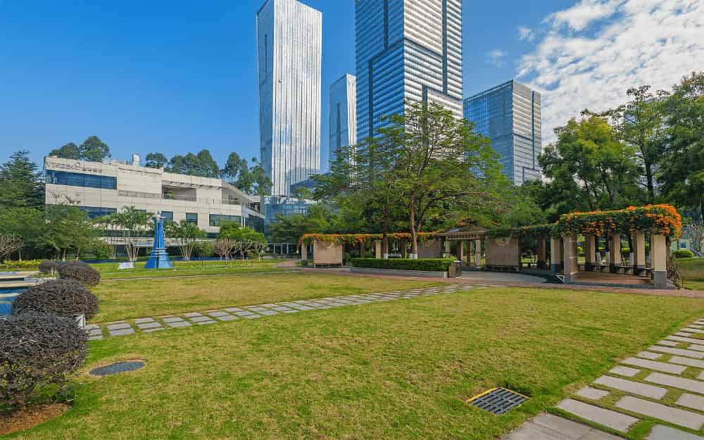深圳金地威新软件科技园园区园林景观