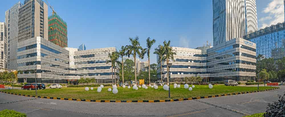 深圳金地威新软件科技园绿化步道