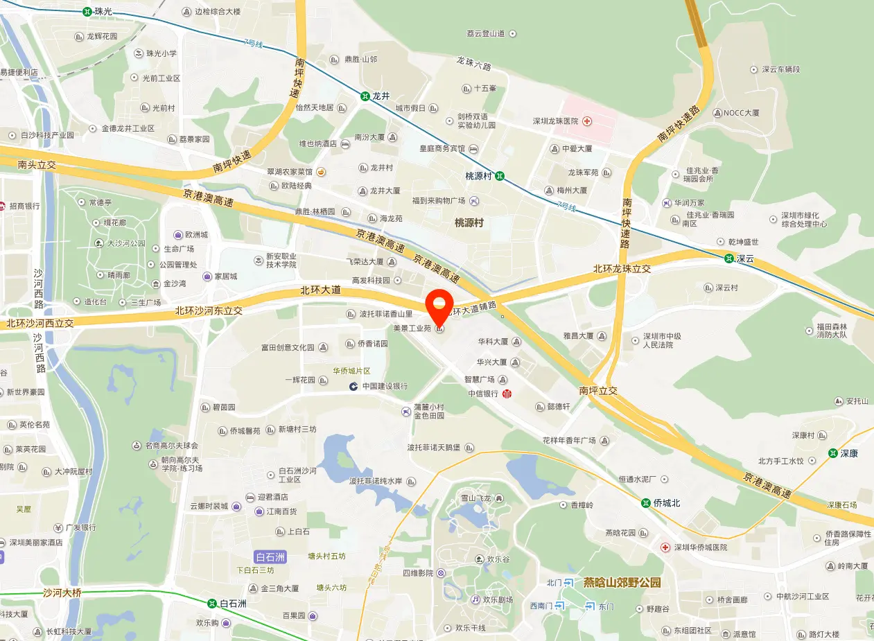 绿景美景广场地图示意