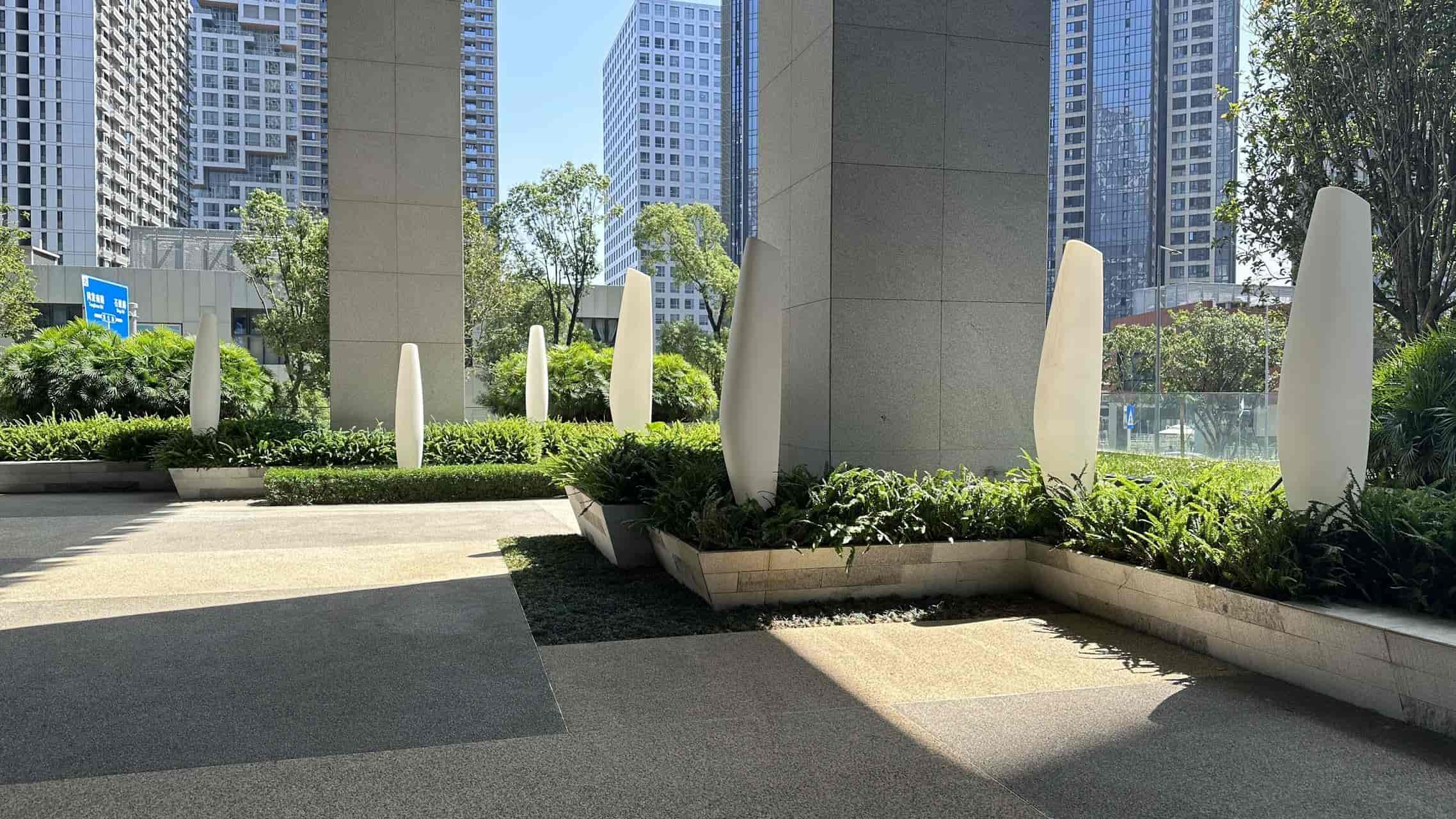 南山云科技大厦园区园林景观