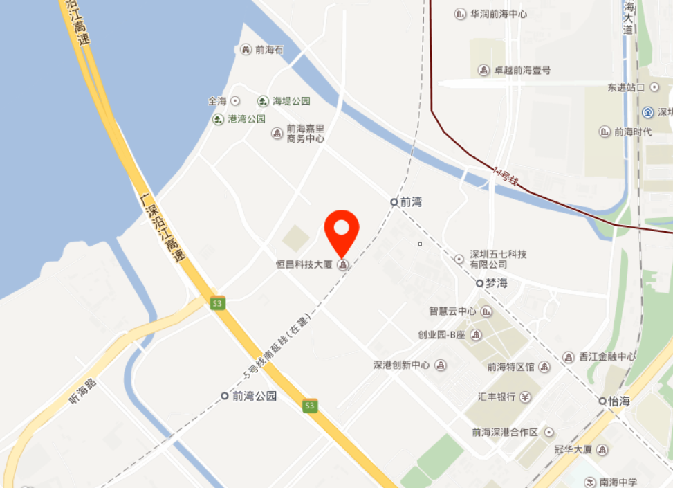恒昌科技大厦地图示意