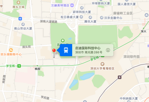 启迪大厦（水木一方大厦）地图示意