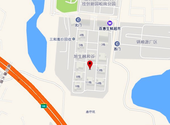 旭生融和谷地图示意