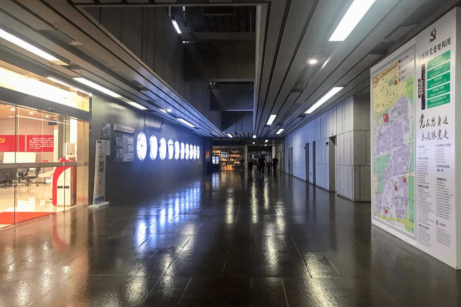 软件大厦绿化步道