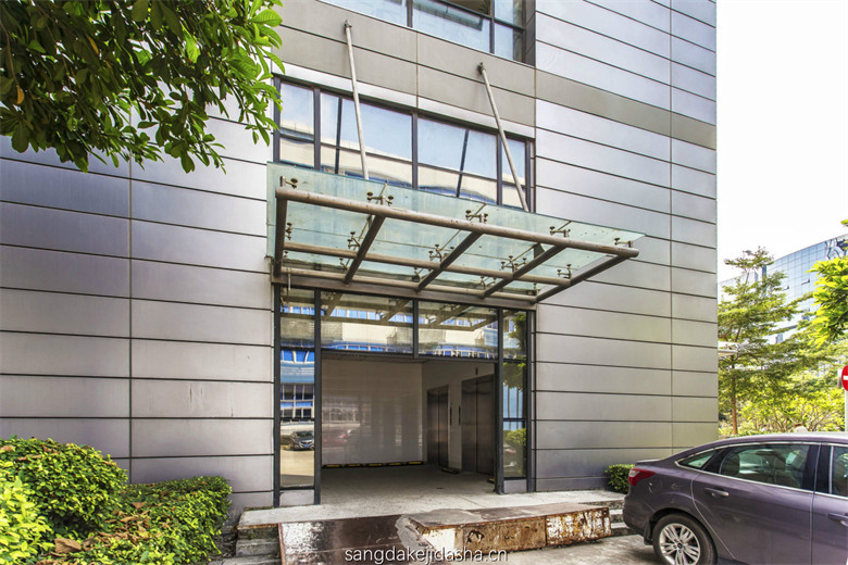桑达科技大厦园区园林景观
