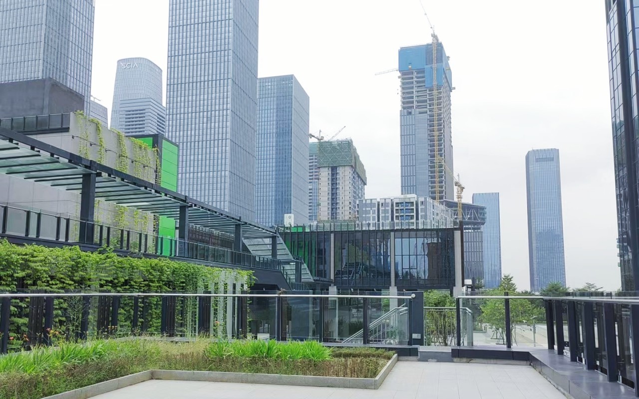 前海深港创新中心大楼外立面