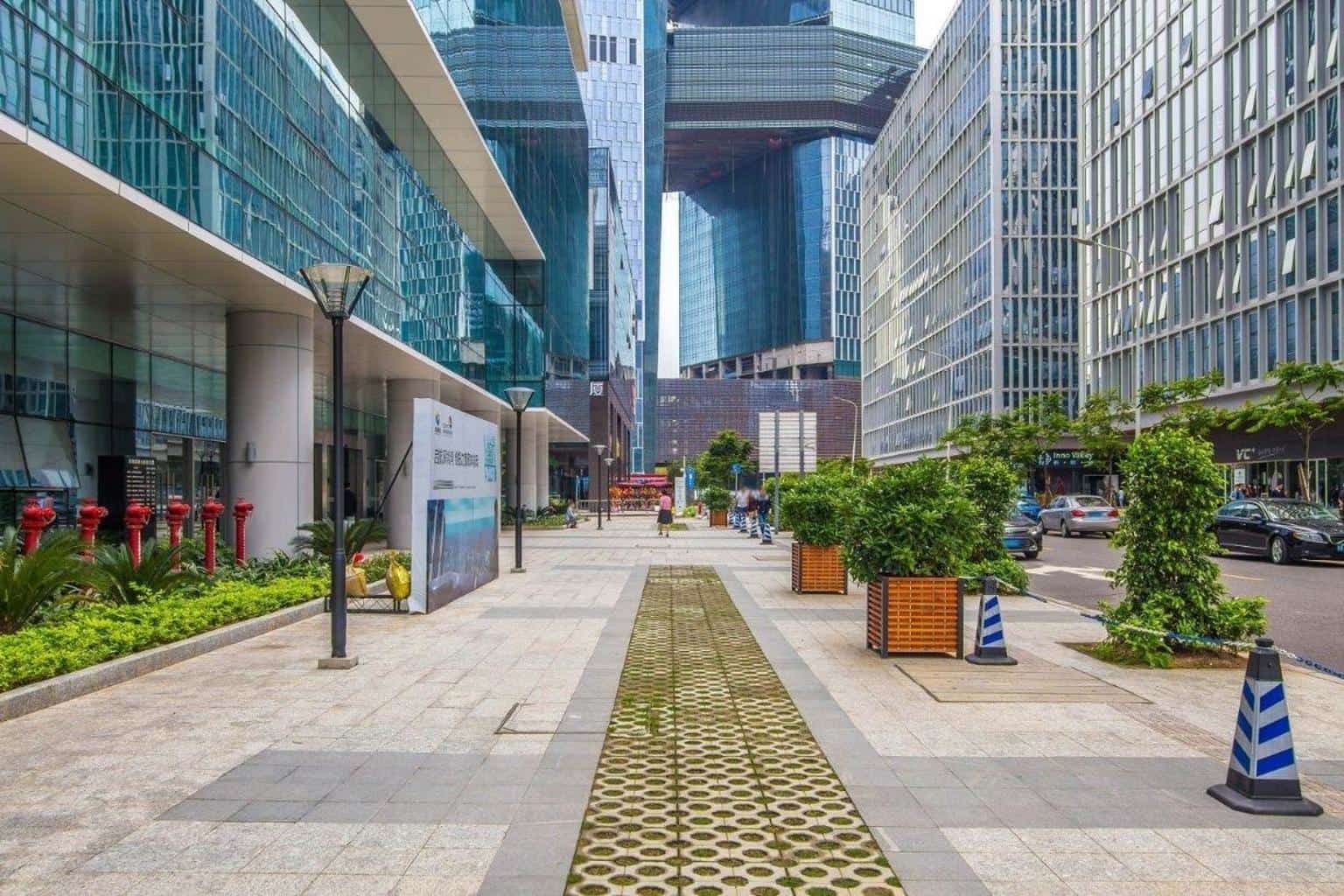 深圳创业投资大厦大楼外立面