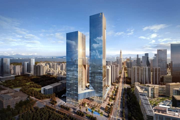 深圳湾创新科技中心主楼外观