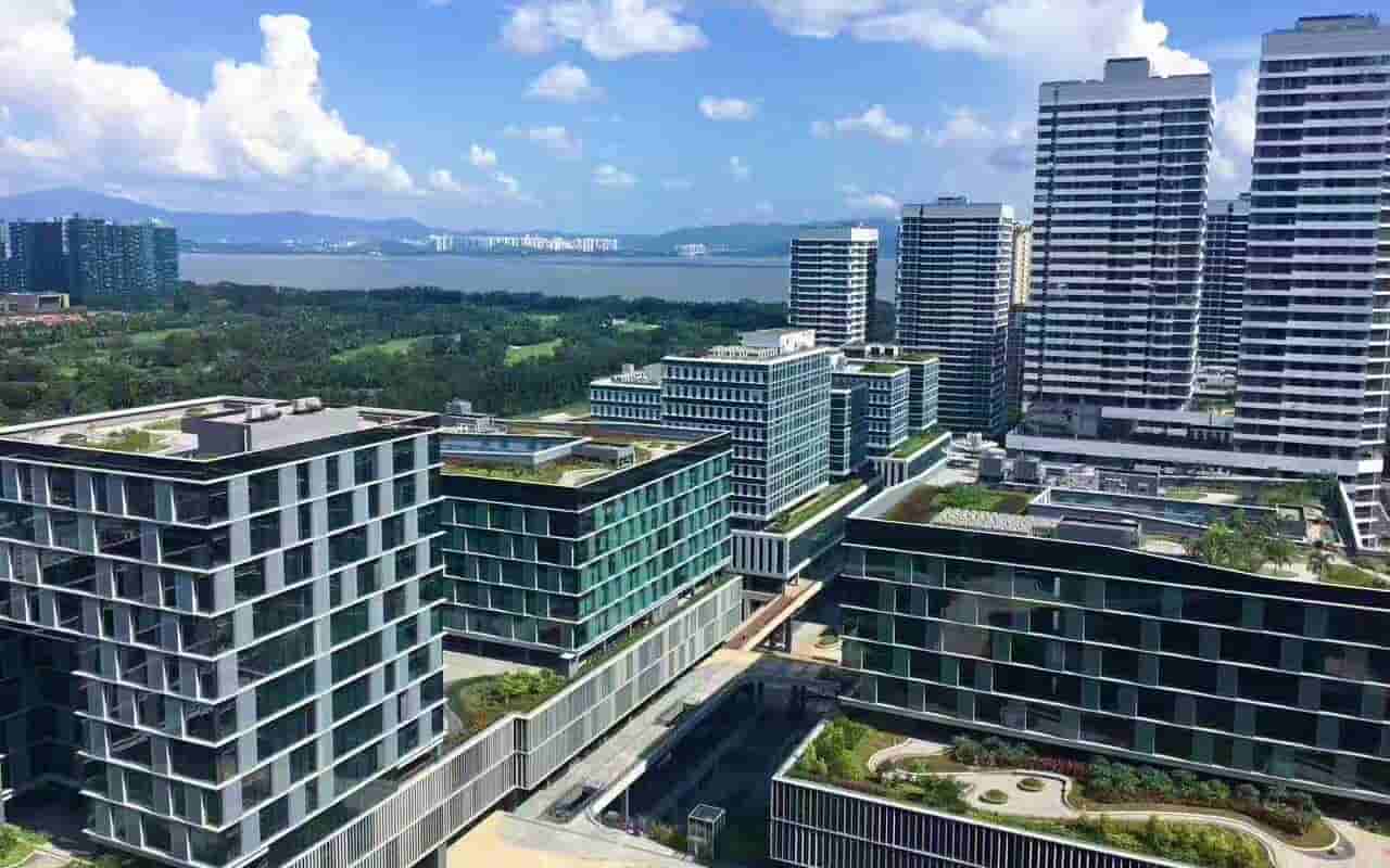 深圳湾科技生态园主楼外观