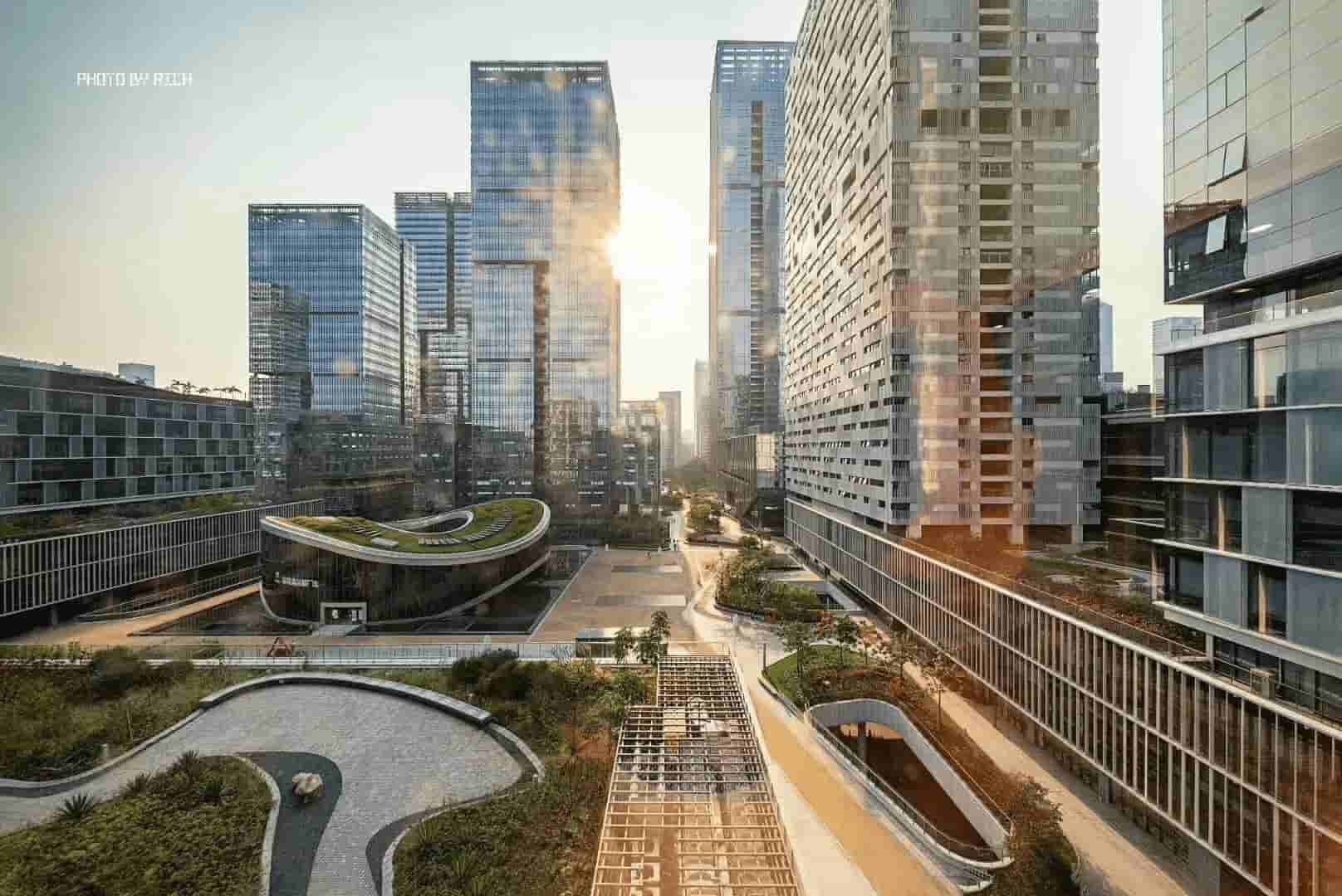 深圳湾科技生态园大楼外立面