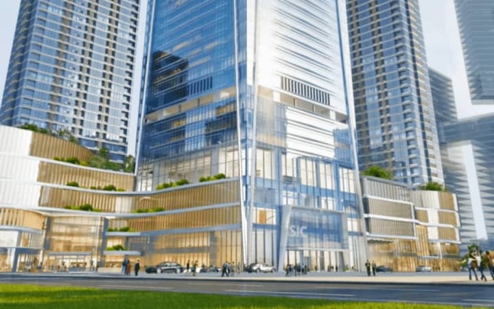深圳湾SIC超级总部中心绿化步道