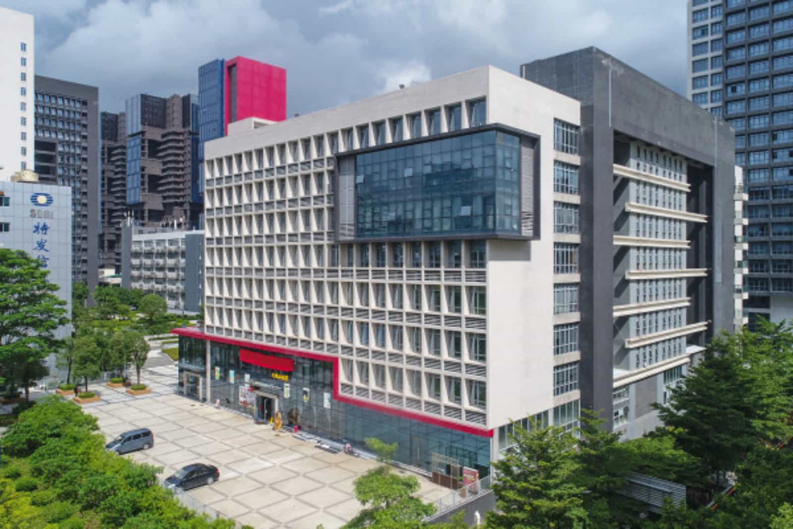 特发信息港大厦园区园林景观