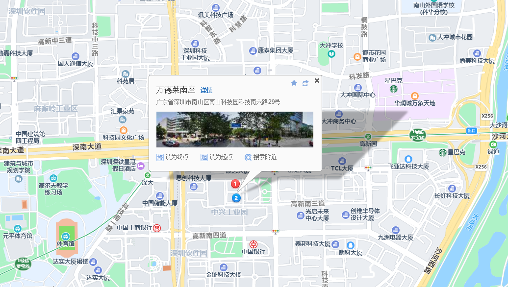 万德莱大厦地图示意