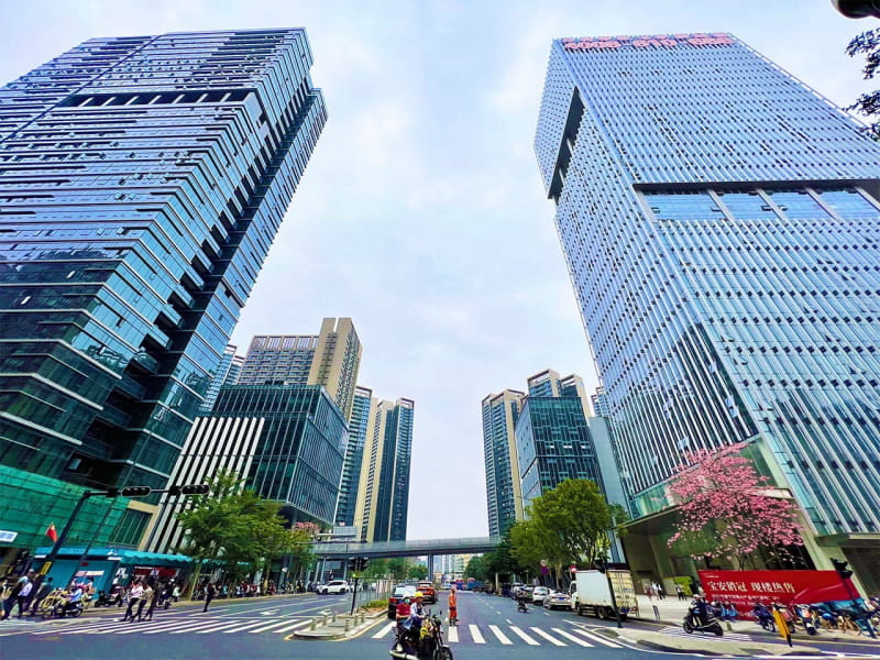 万科星宸大厦园区园林景观
