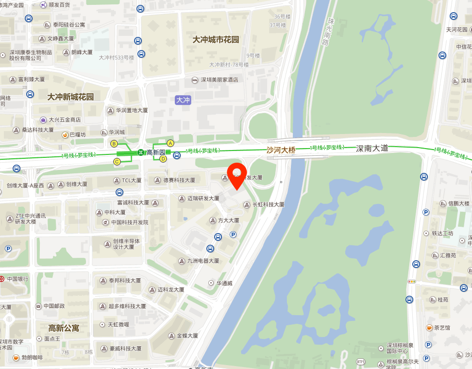 先健科技大厦地图示意
