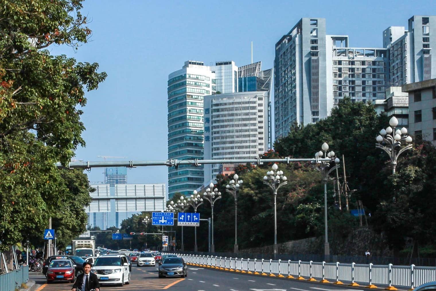 西海明珠大厦园区园林景观
