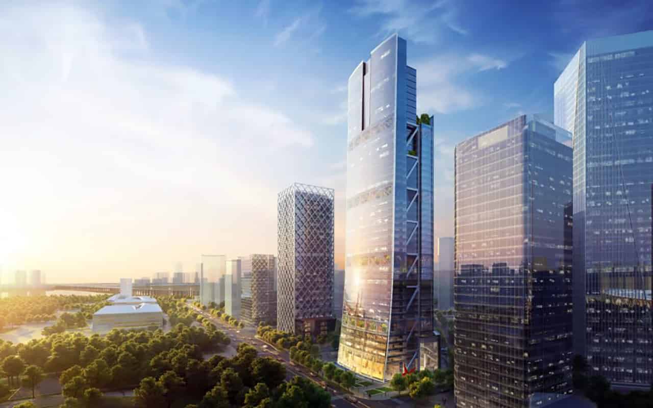 星通大厦主楼外观