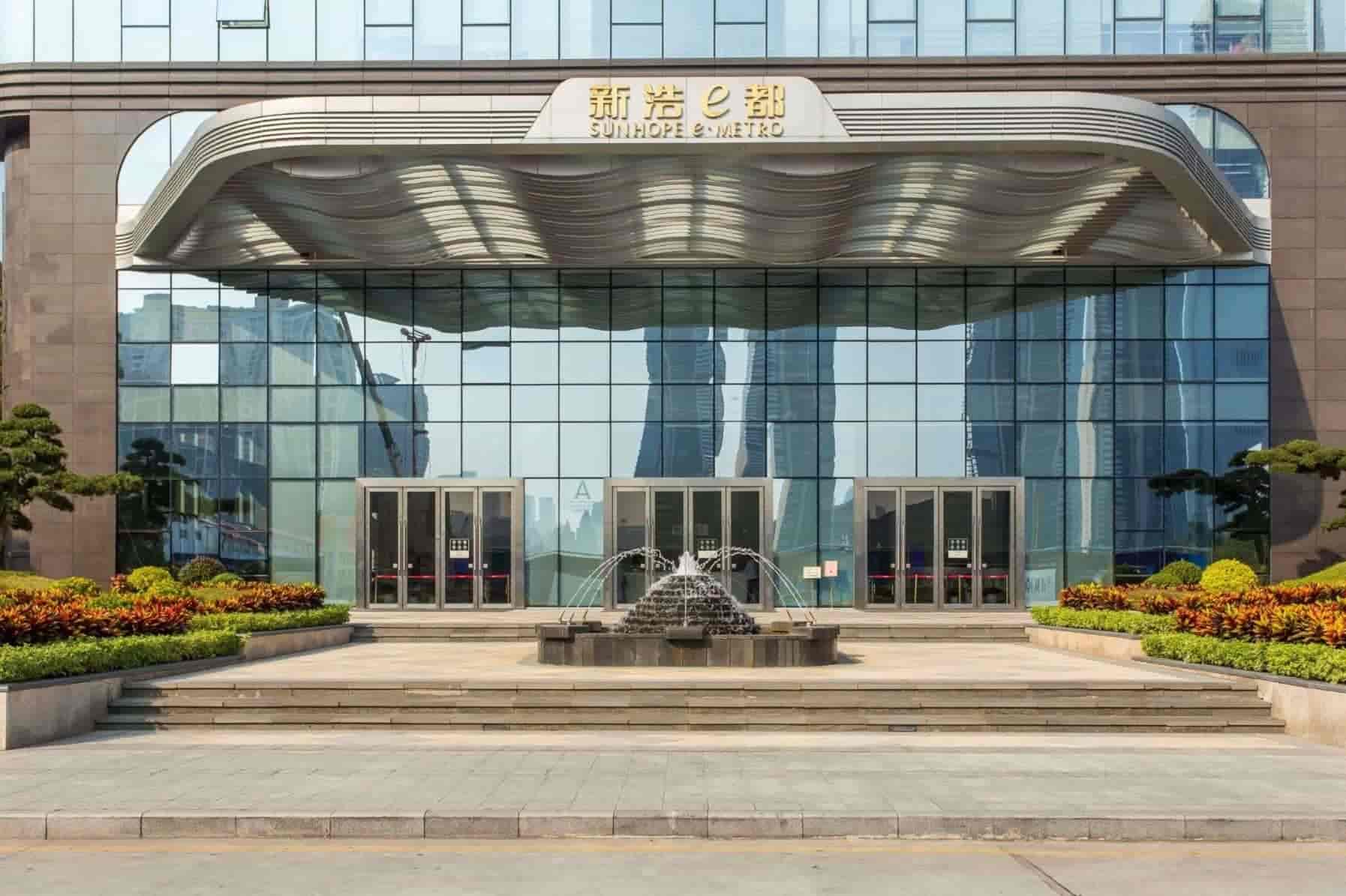 新浩E都园区园林景观