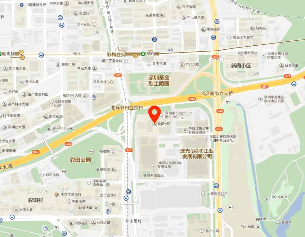 新浩E都地图示意
