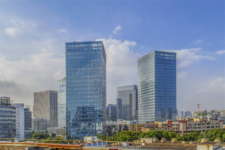 讯美科技广场主楼外观