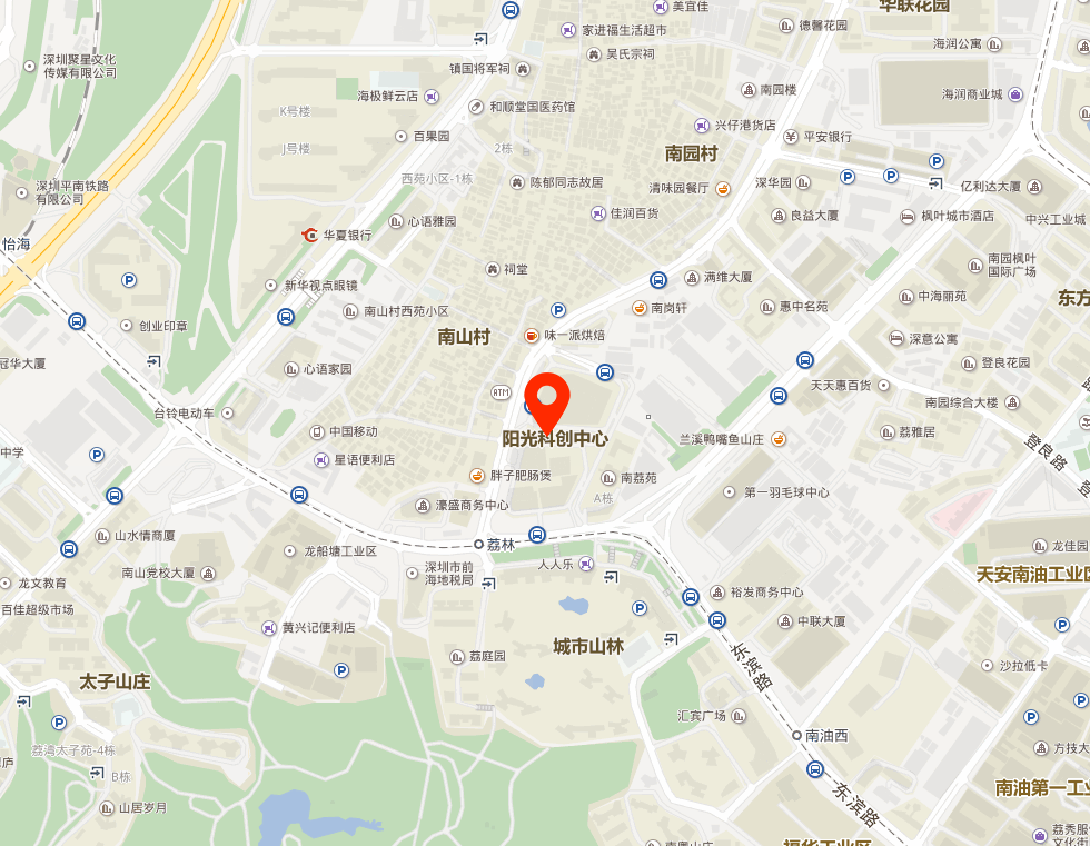 阳光科创中心地图示意