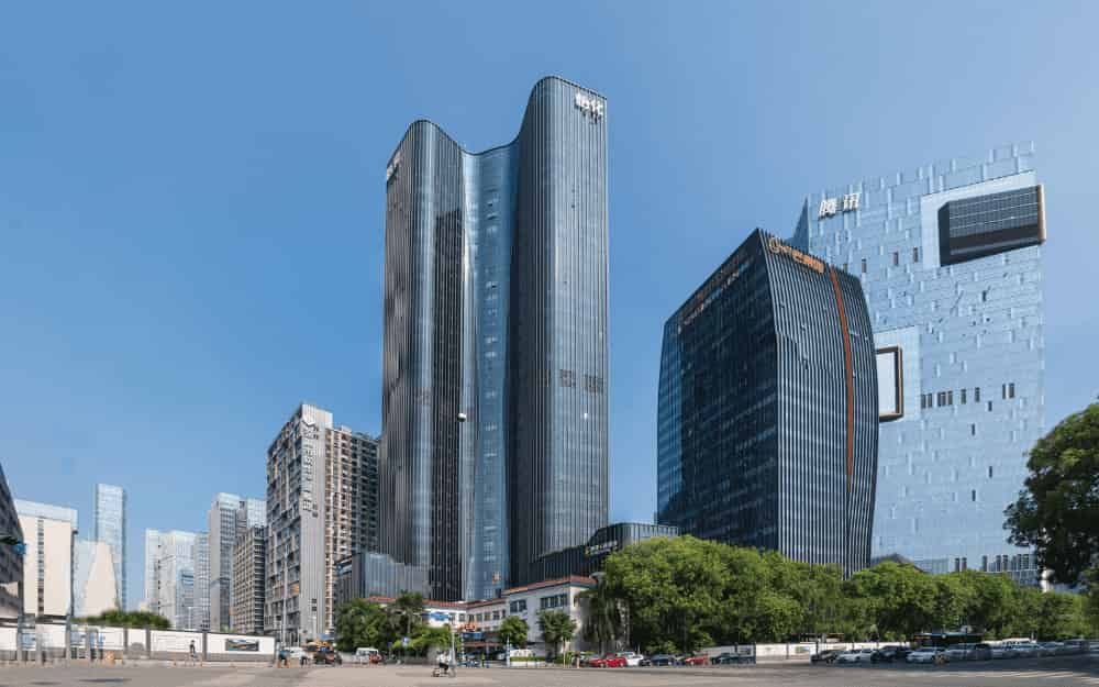 怡化金融科技大厦主楼外观