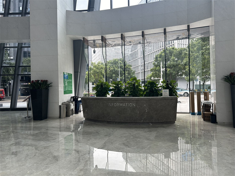 怡化金融科技大厦园区园林景观