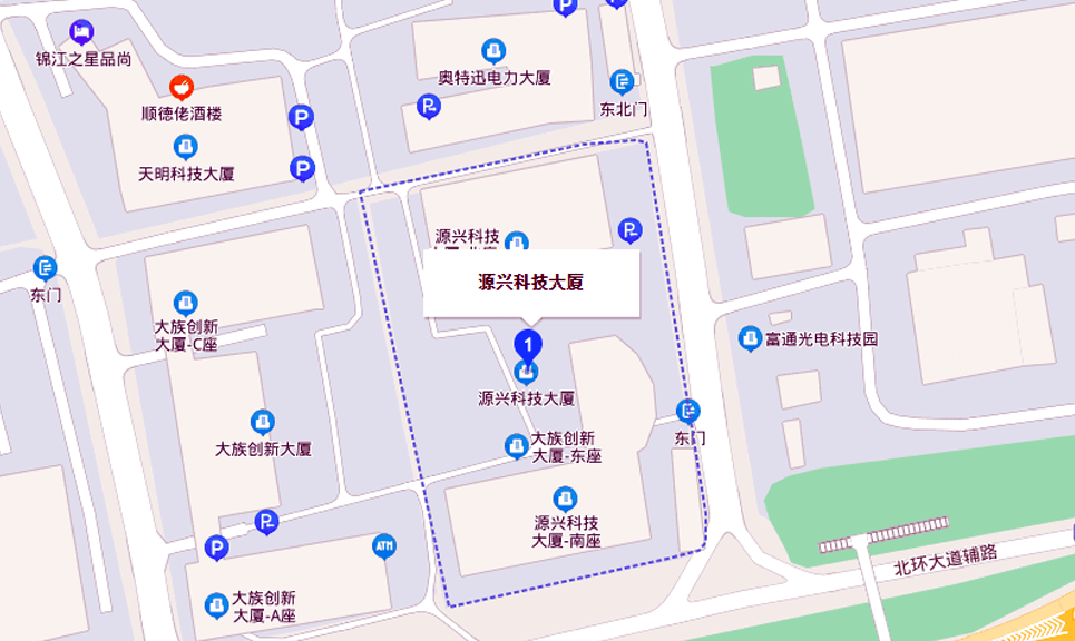 源兴科技大厦地图示意