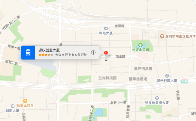 源政科技大厦地图示意