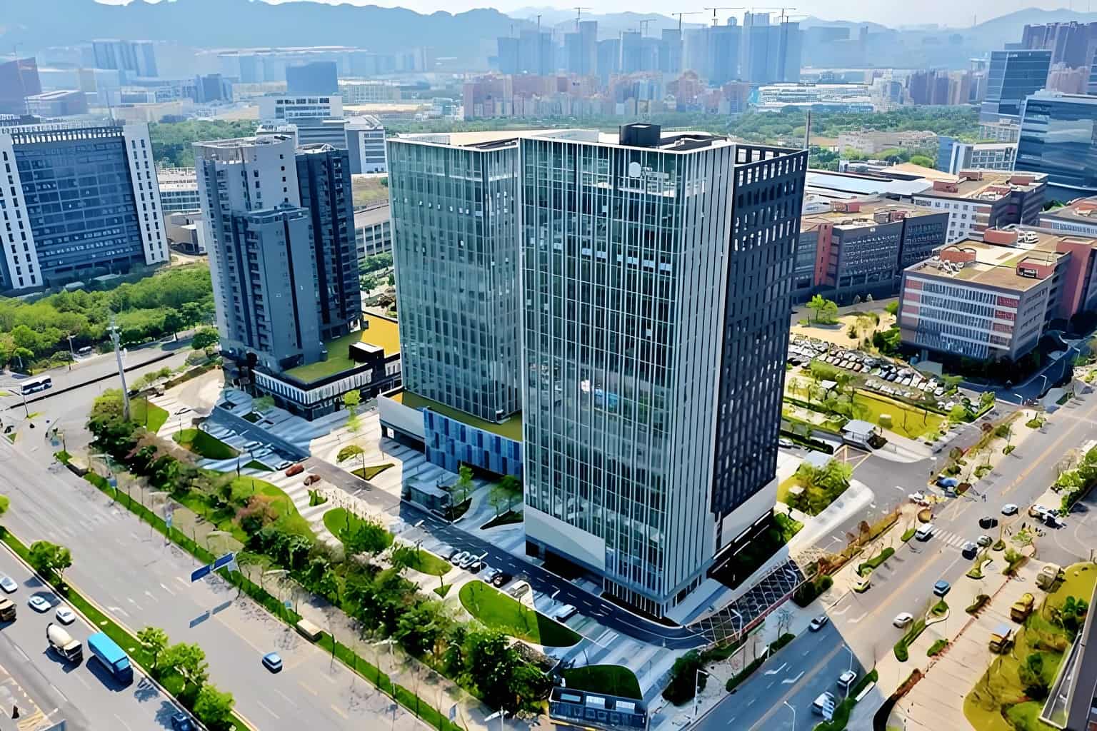 招商局智慧城绿化步道