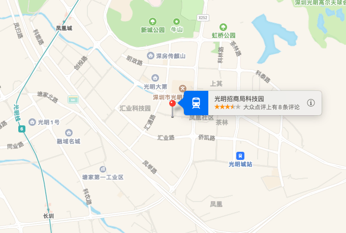招商局智慧城地图示意