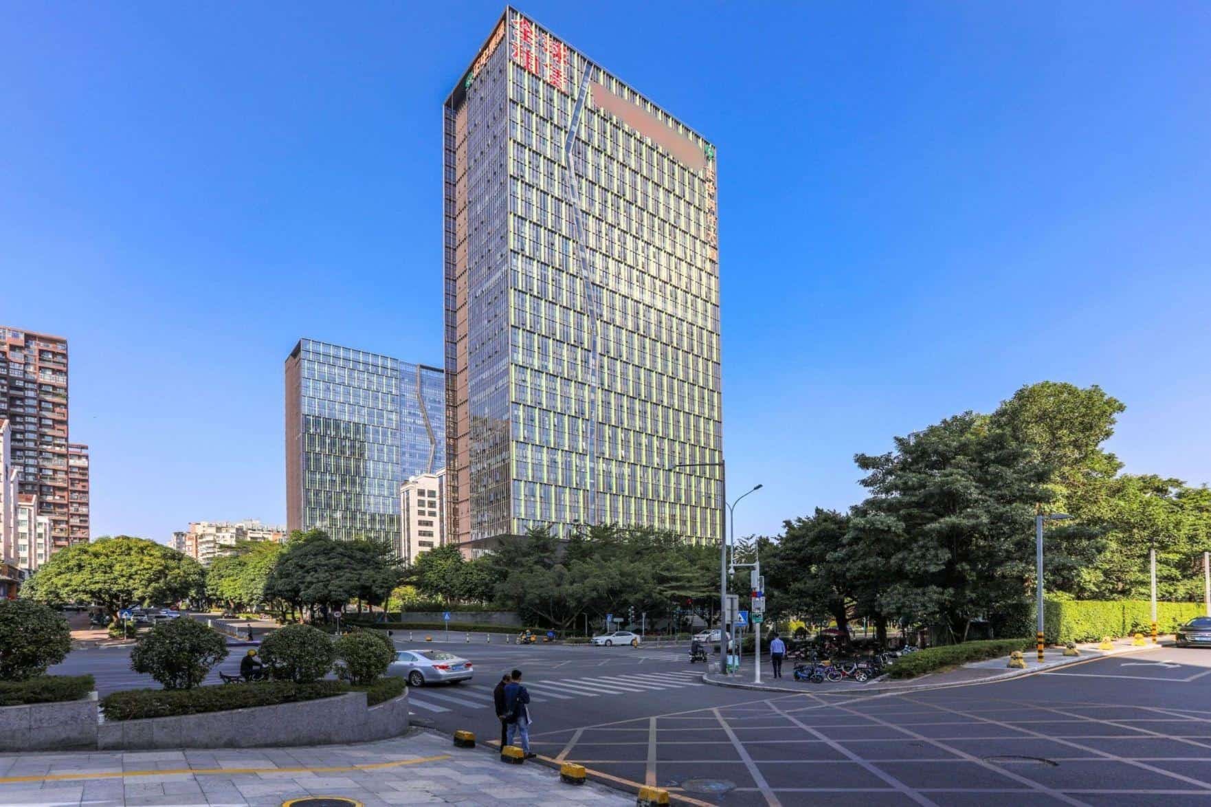 正中时代大厦园区园林景观