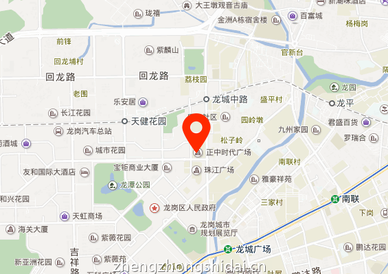 正中时代大厦地图示意