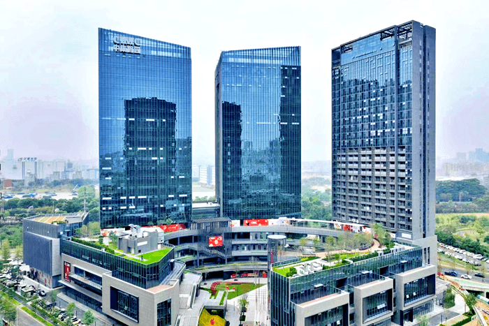中集低轨卫星物联网产业园(中集智园)主楼外观