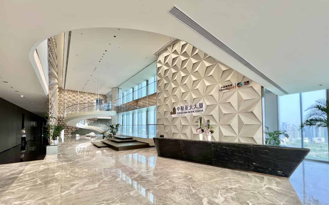 中粮亚太大厦园区园林景观